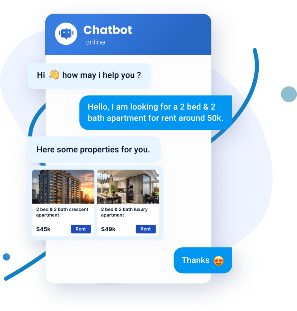 Real Estate Chatbot For Property Developers Managers Hekma